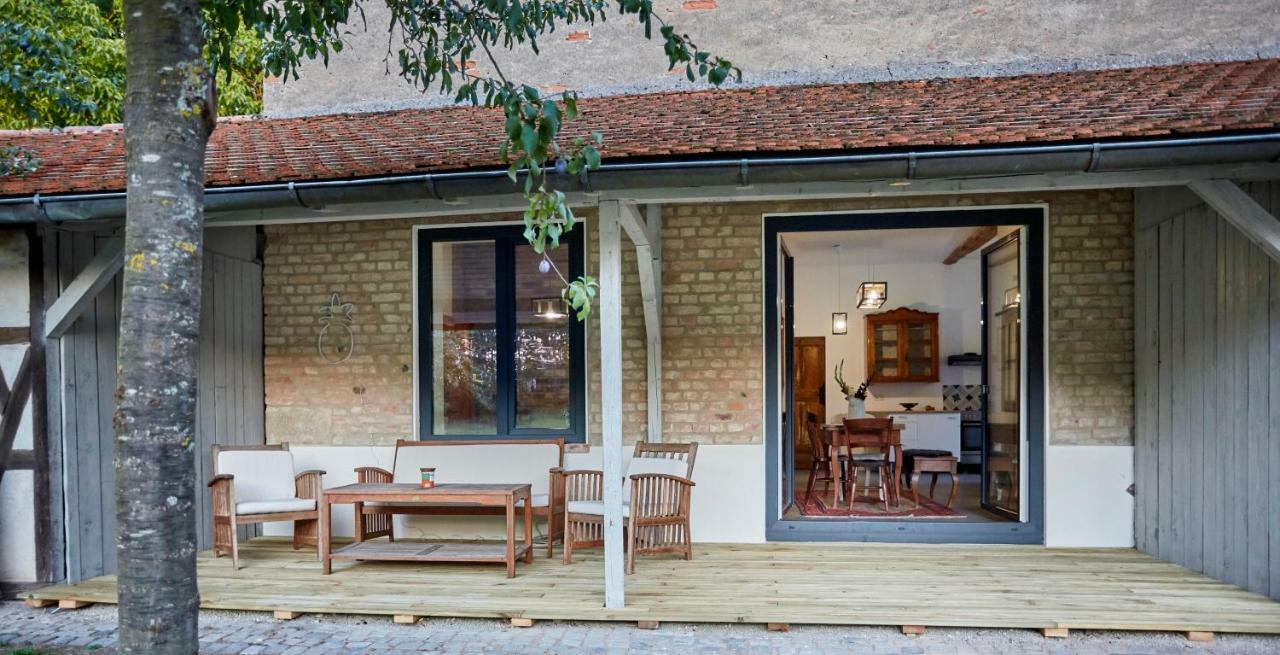 Obere Muehle - Scheunenwohnung Mitten Im Gruenen Baunach Dış mekan fotoğraf